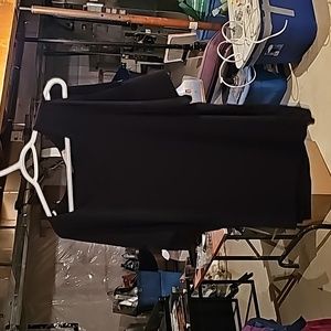 Justfab Black top with cut out sleeves sixe 1x